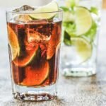 Cuba libre cocktail image