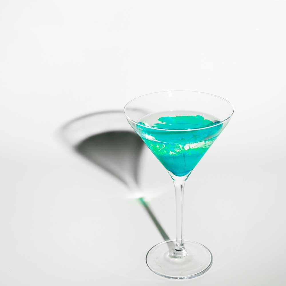 Blue-Lagon vodka cocktail image