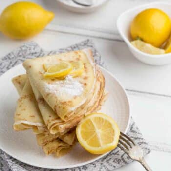 Crêpes sucre citron image