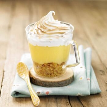 Verrine de citron meringué image